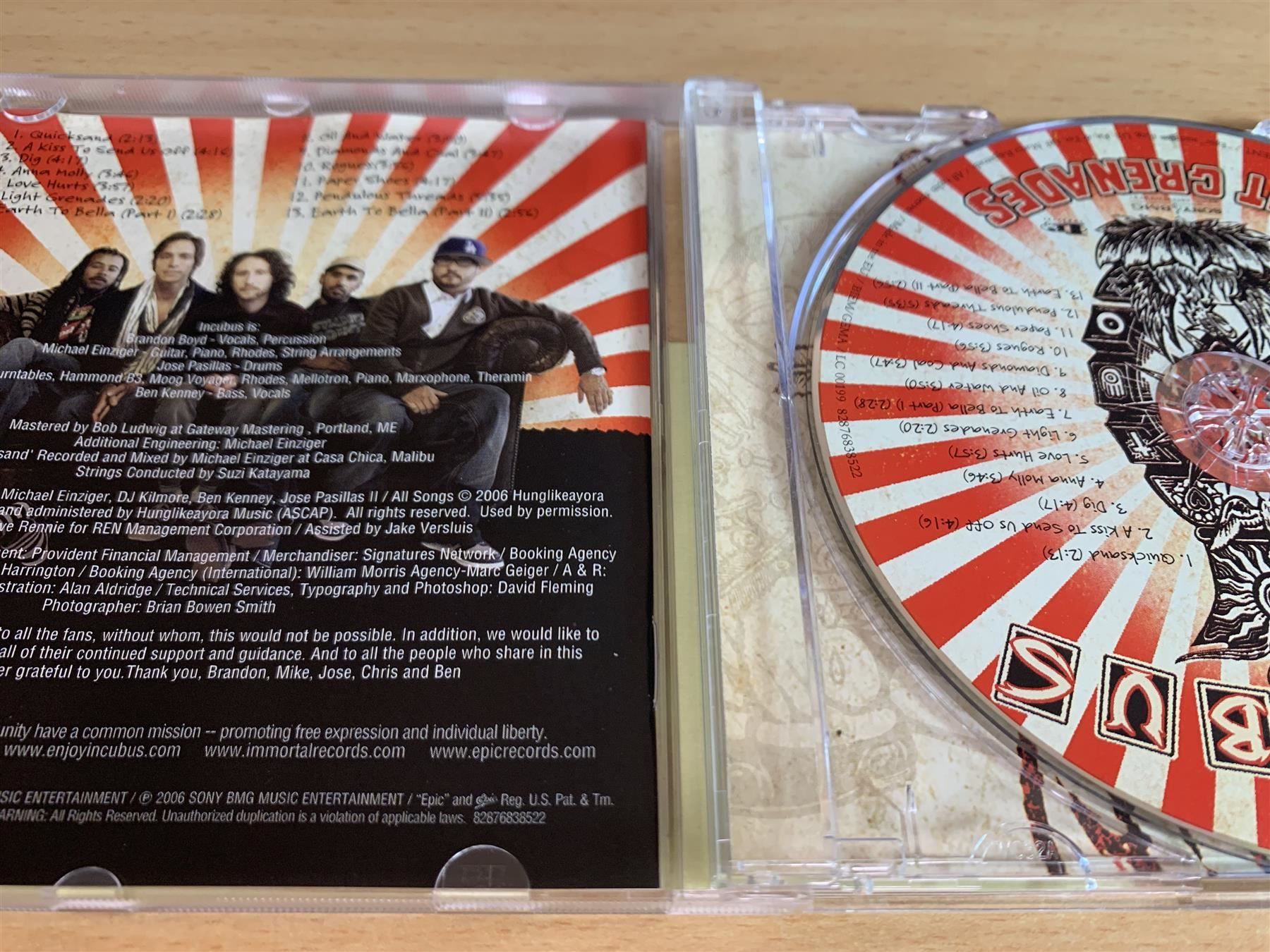 CD: Incubus – Light Grenades – Usato da Rikon im Tösstal venduto da Alpenmutz 2