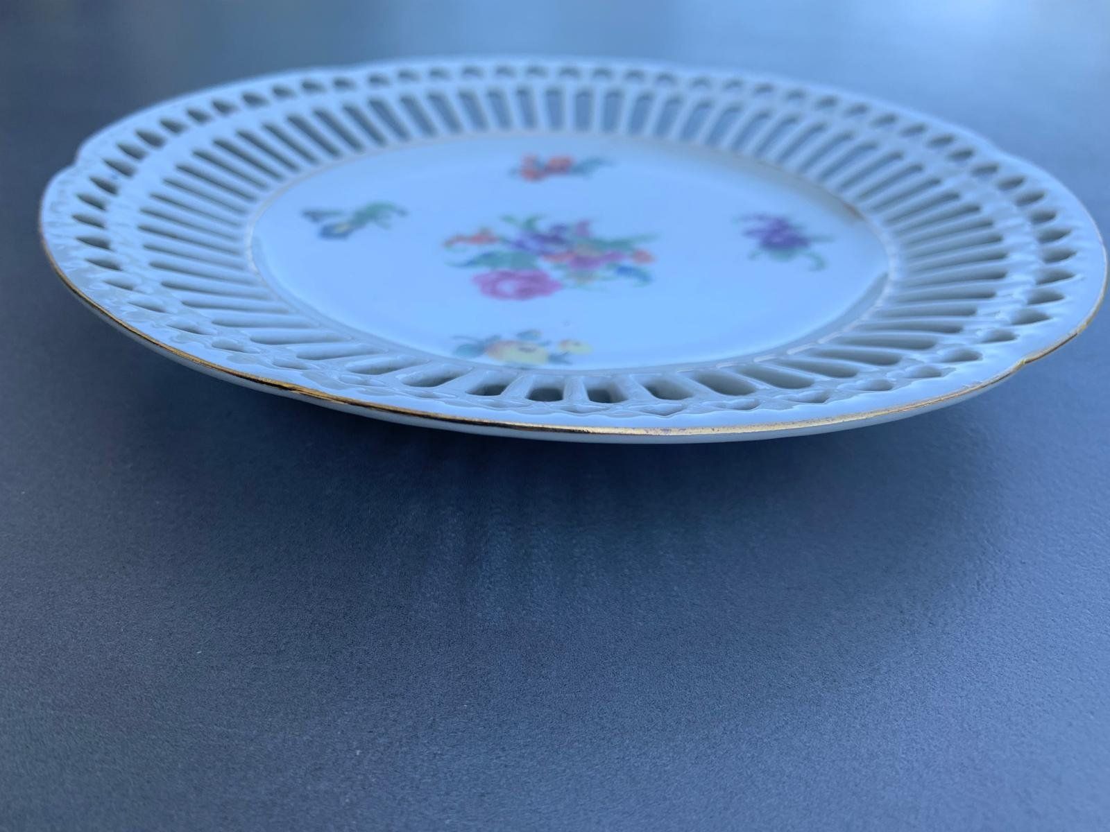 Assiettes: Bisquitteller Blumenmotiv – D'occasion à Grossdietwil par fab_8bdy 2