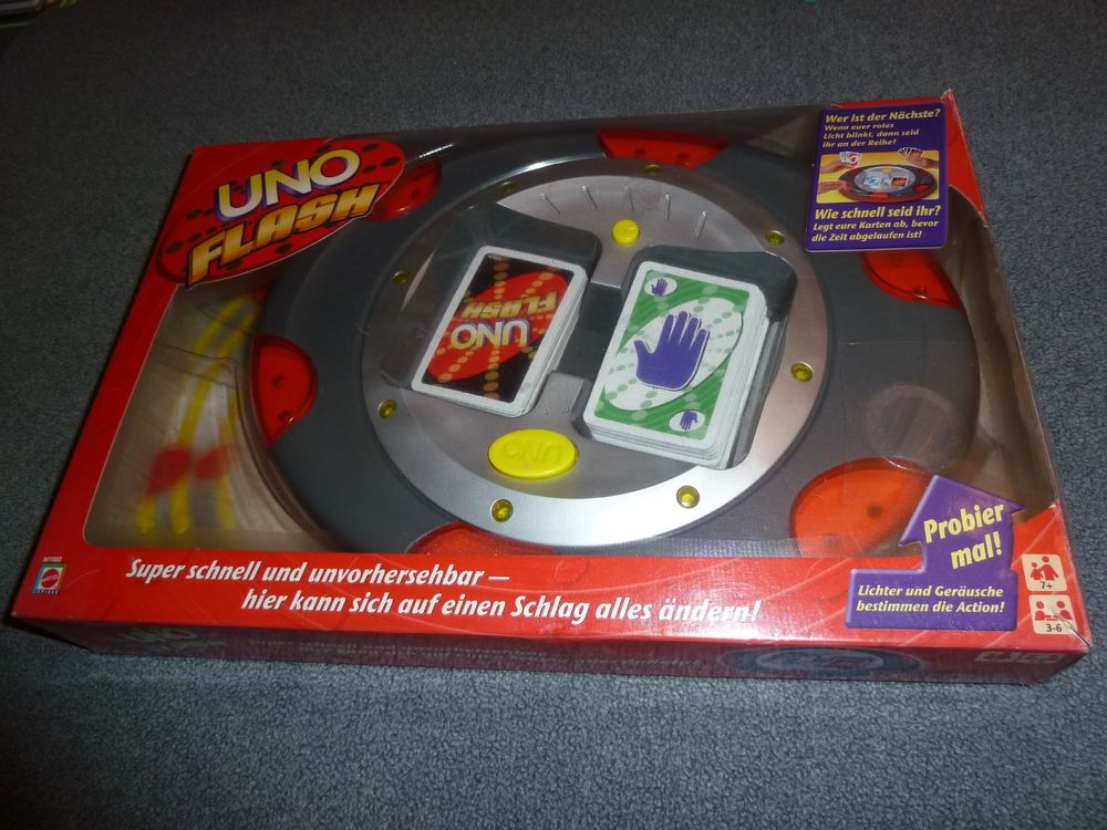 Mattel - UNO Flash, Kartenspiel 3-6, 7  | Kaufen auf Ricardo