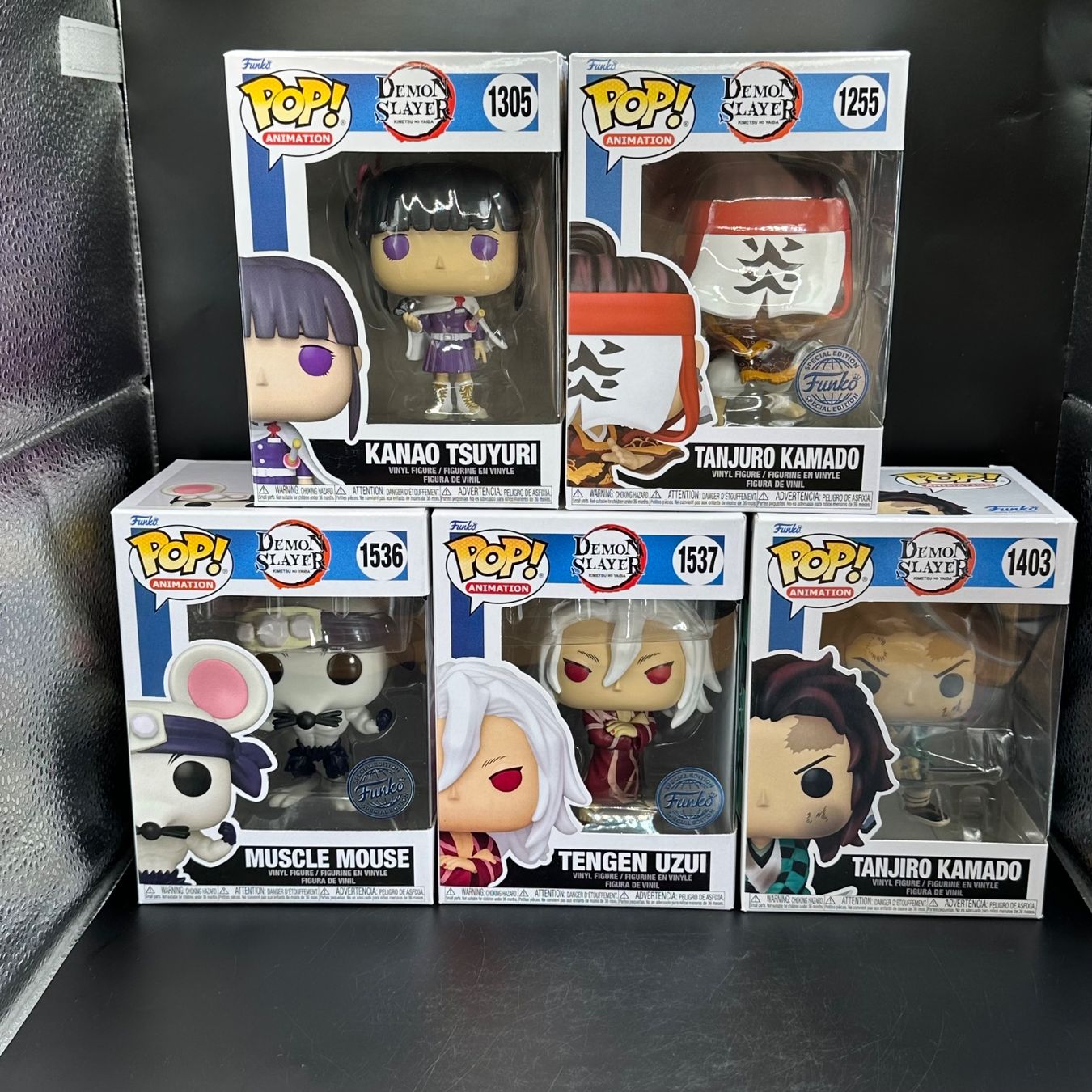 Funko Figuren: Funko Pop! Damon Slayer 5Stk Sammlung – Gebraucht aus Düdingen von Nerdworld