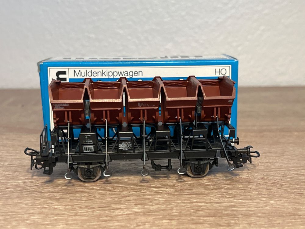 Märklin 4635 Muldenkippwagen H0 OVP NEU (Neu und originalverpackt) in ...
