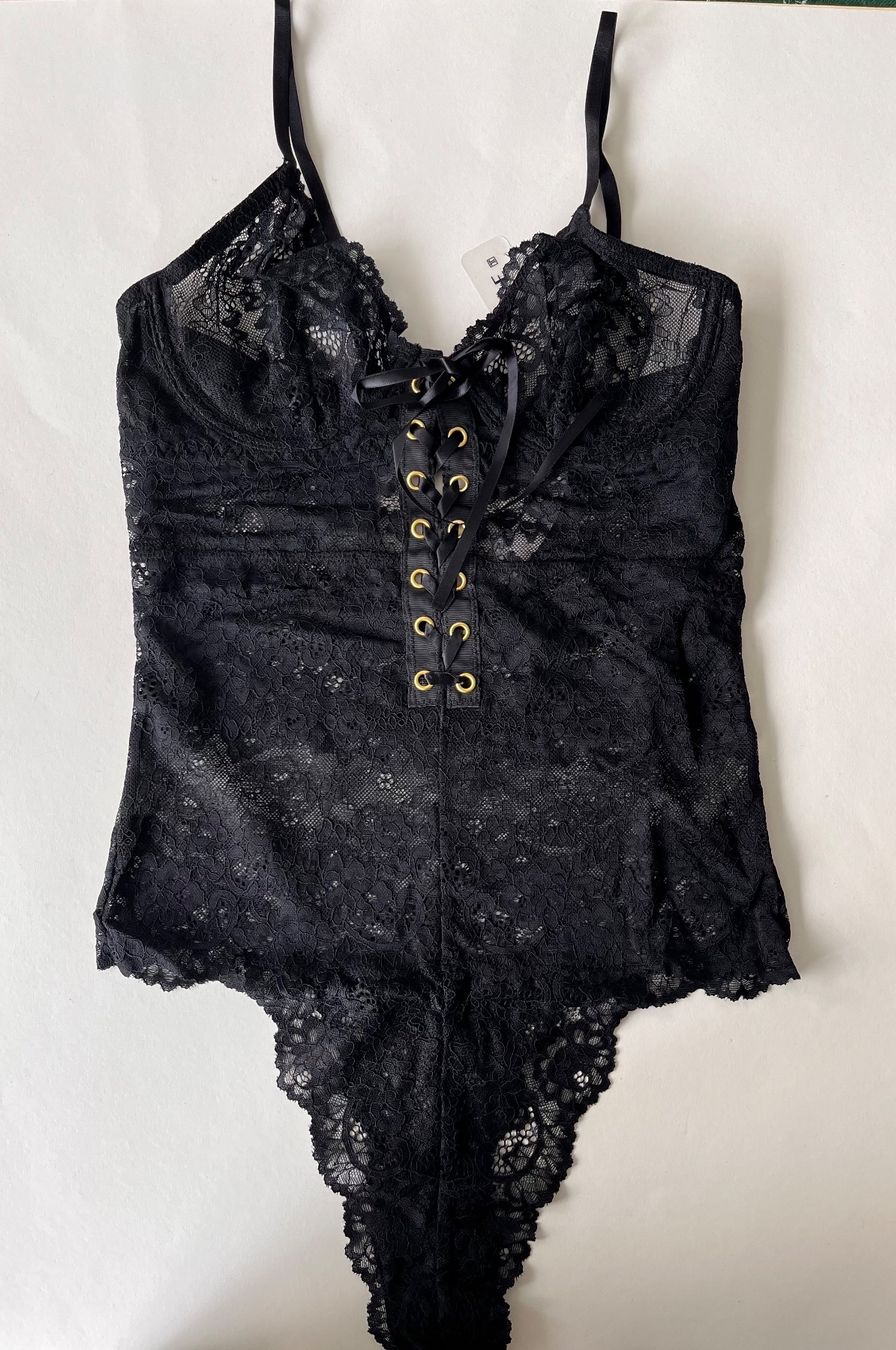 Sonstige Unterwäsche: JETTE, Spitzen-Body, Grösse 80A, Farbe Schwarz – Neu und originalverpackt aus Rudolfstetten von gst_g7xl 5