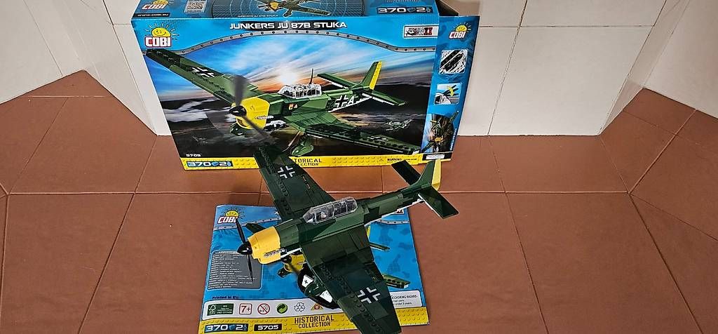 Cobi Spielzeuge: COBI 5705 Junkers Ju 87B Stuka – Gebraucht aus Schaan von Klemmbausteine