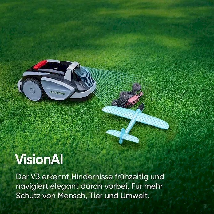 Tagliaerba: Sunseeker V3 Plus Mähroboter 1000m2 – Nuovo e nell'imballaggio originale da Bottighofen venduto da zaap 4