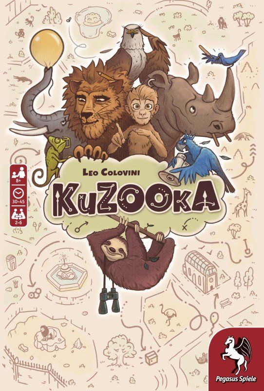 Pegasus Spiele Giochi: Spiel KuZOOka – Nuovo e nell'imballaggio originale da Uster venduto da Ludit