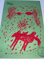 Michael BUTHE (1944-1994)  Ohne Titel (1972)  SERIGRAPHIE