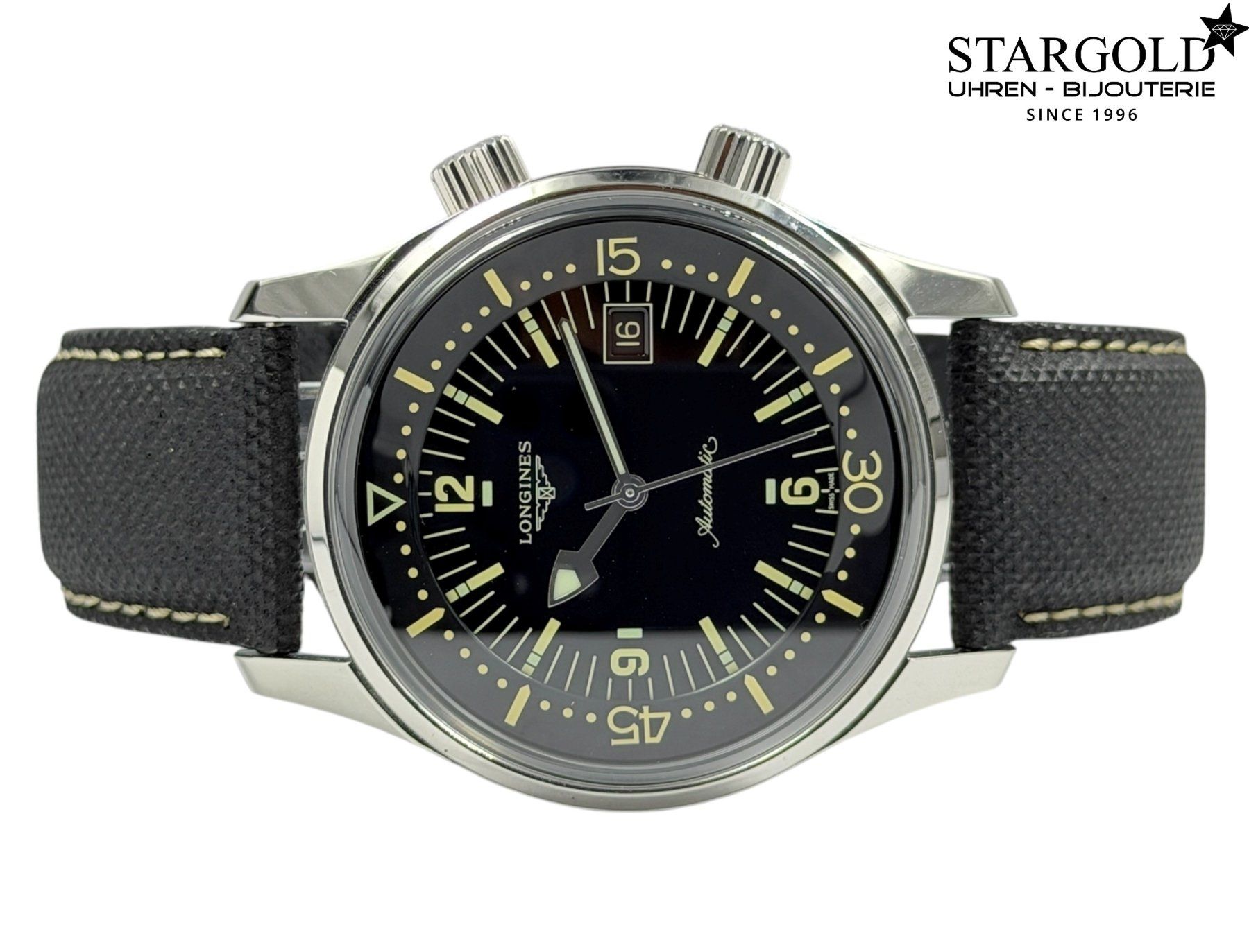 Longines Montres: Longines Legend Diver - L3.774.4.50.0 – D'occasion à Zürich par Stargold-Uhren 3