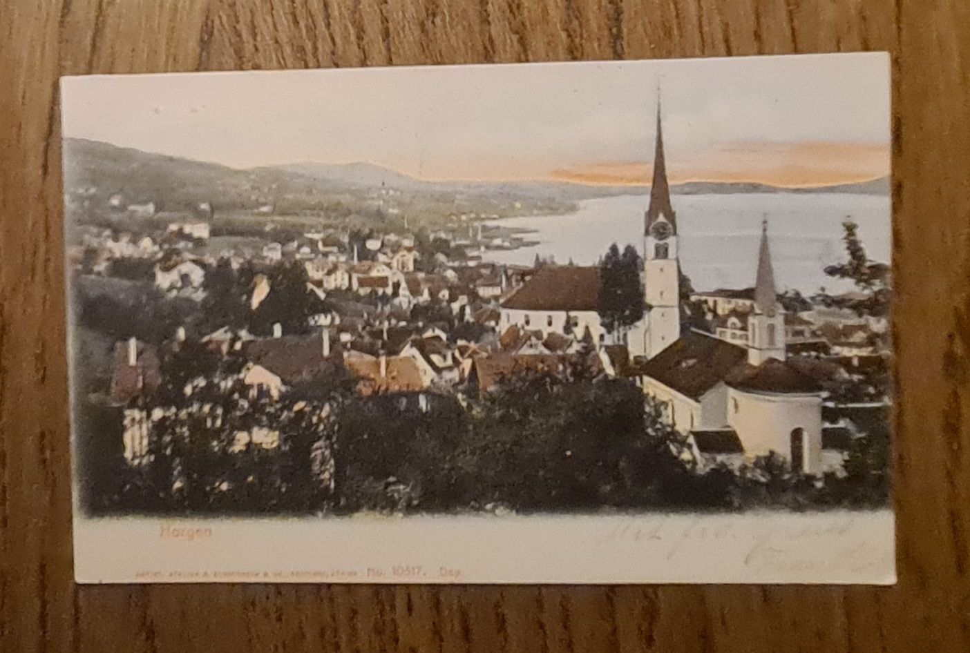 Ansichtskarten: Horgen 1906 – Gebraucht aus Ebikon von Donar50