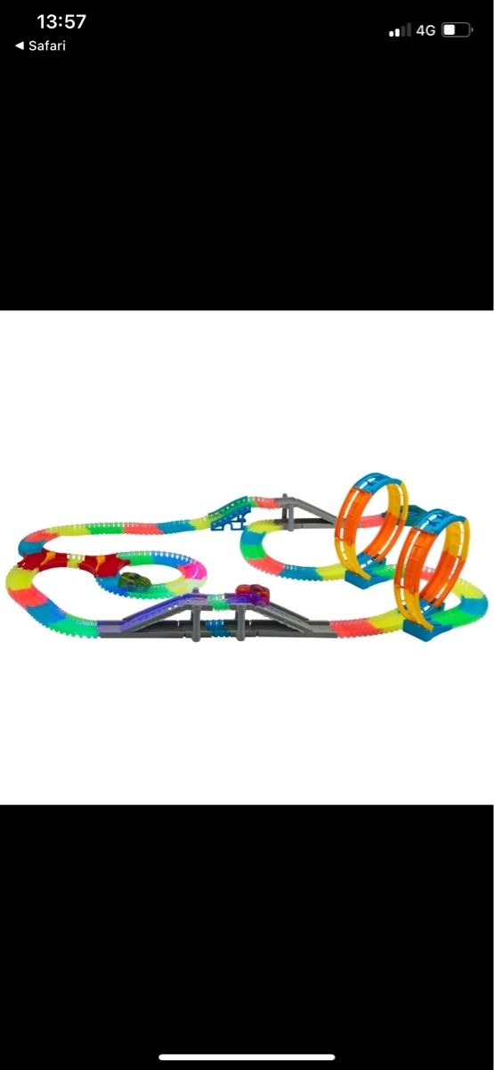 Piste: Glow Tracks Double Loop Set – 5,3 m Rennbahn – Usato da Zürich venduto da naz_h8jw 6