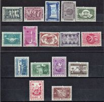 Belgien, Mi 1100-1115**, KW €12.00  UNO