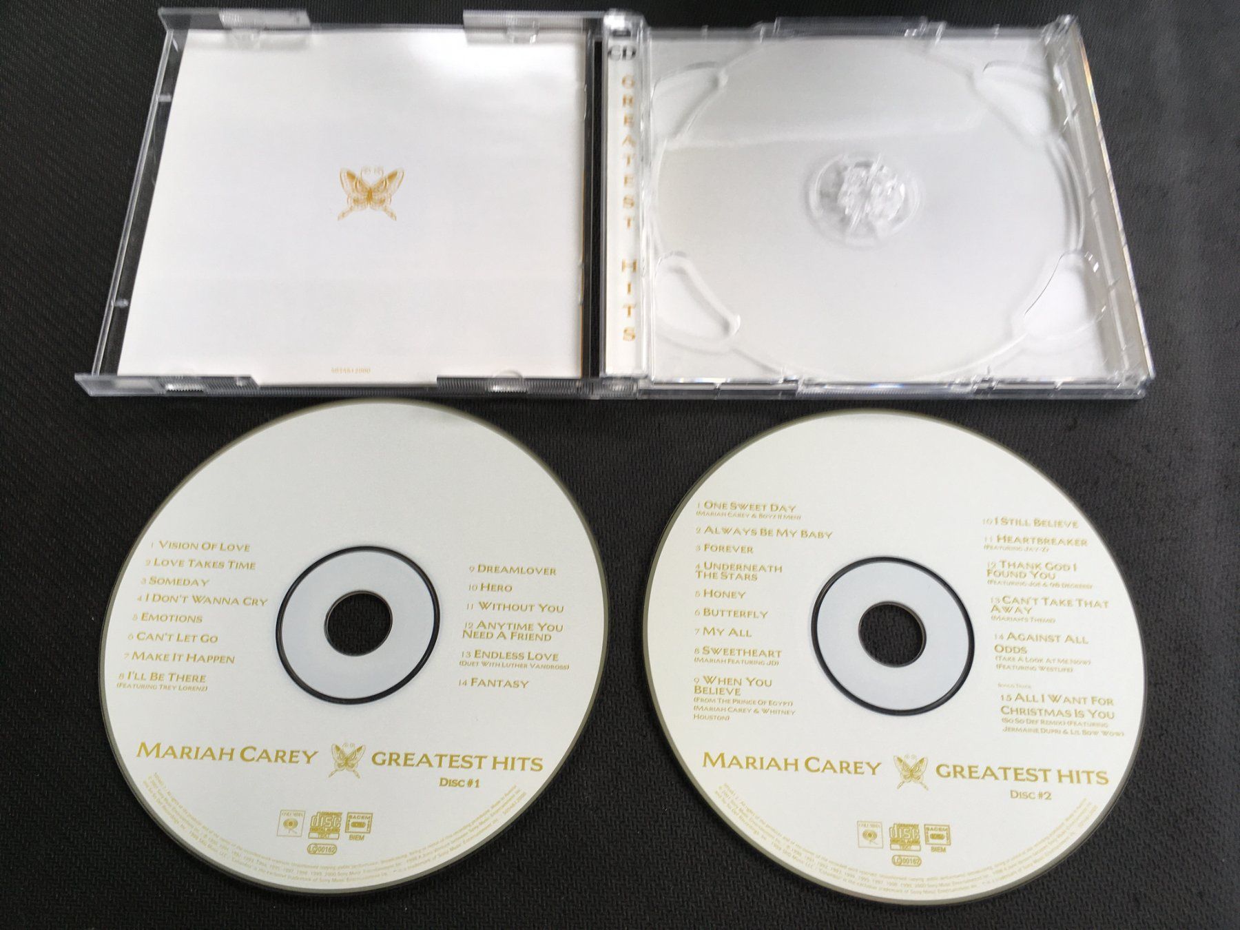 CDs: Mariah Carey - Greatest Hits -CD- 2cd – Gebraucht aus St.Gallen von MedienJoe 1