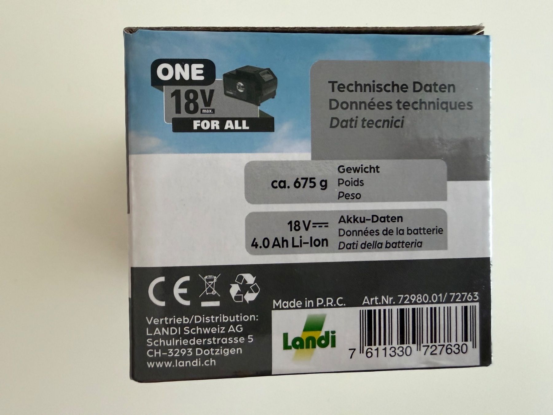 Caricatori & Batterie: Okay power batterie 18V 4.0Ah – Nuovo e nell'imballaggio originale da St-Gingolph venduto da GoldenKeys 3