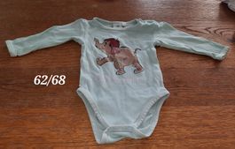 Baby Body Gr. 62/68 Little Dreamer Elefant