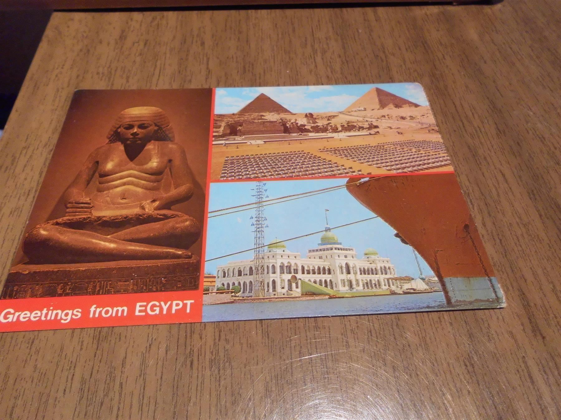 Cartes postales: Ansichtskarte Greetings from Egypt – D'occasion à Zürich par Motzkuh