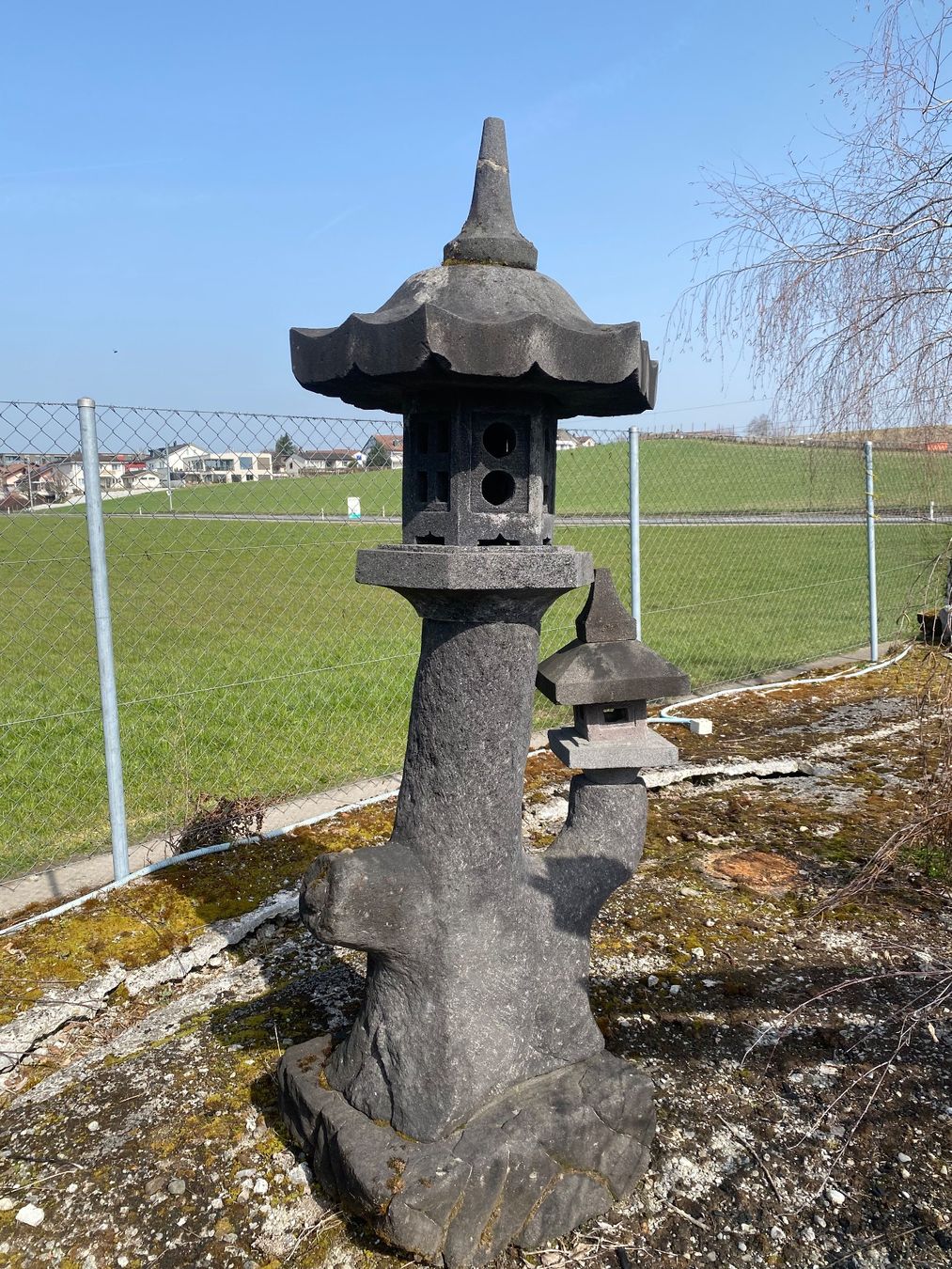 Lanterne: Java Lantern Laterne aus Lava Stein, Deko für Garten! – Usato da Ballwil venduto da ClassicGallery 5