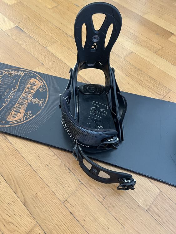 Snowboard Nitro Board: Nitro Snowboard mit Bindung & Nitro Nomad TLS Boots Gr.46 – Usato da Zug venduto da jessicab99 2