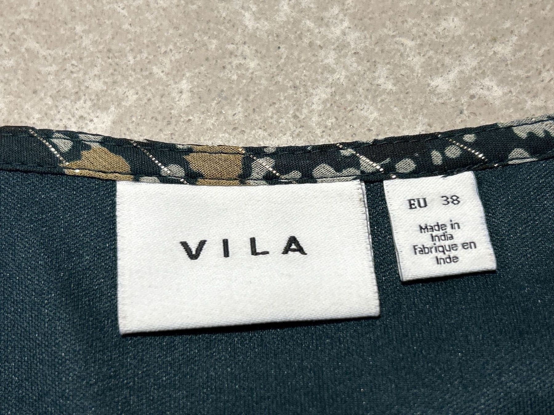 Vila Camicette: Langarm Bluse mit Mustern von VILA Gr. 38 – Usato da Brunnen venduto da Nala2929 5