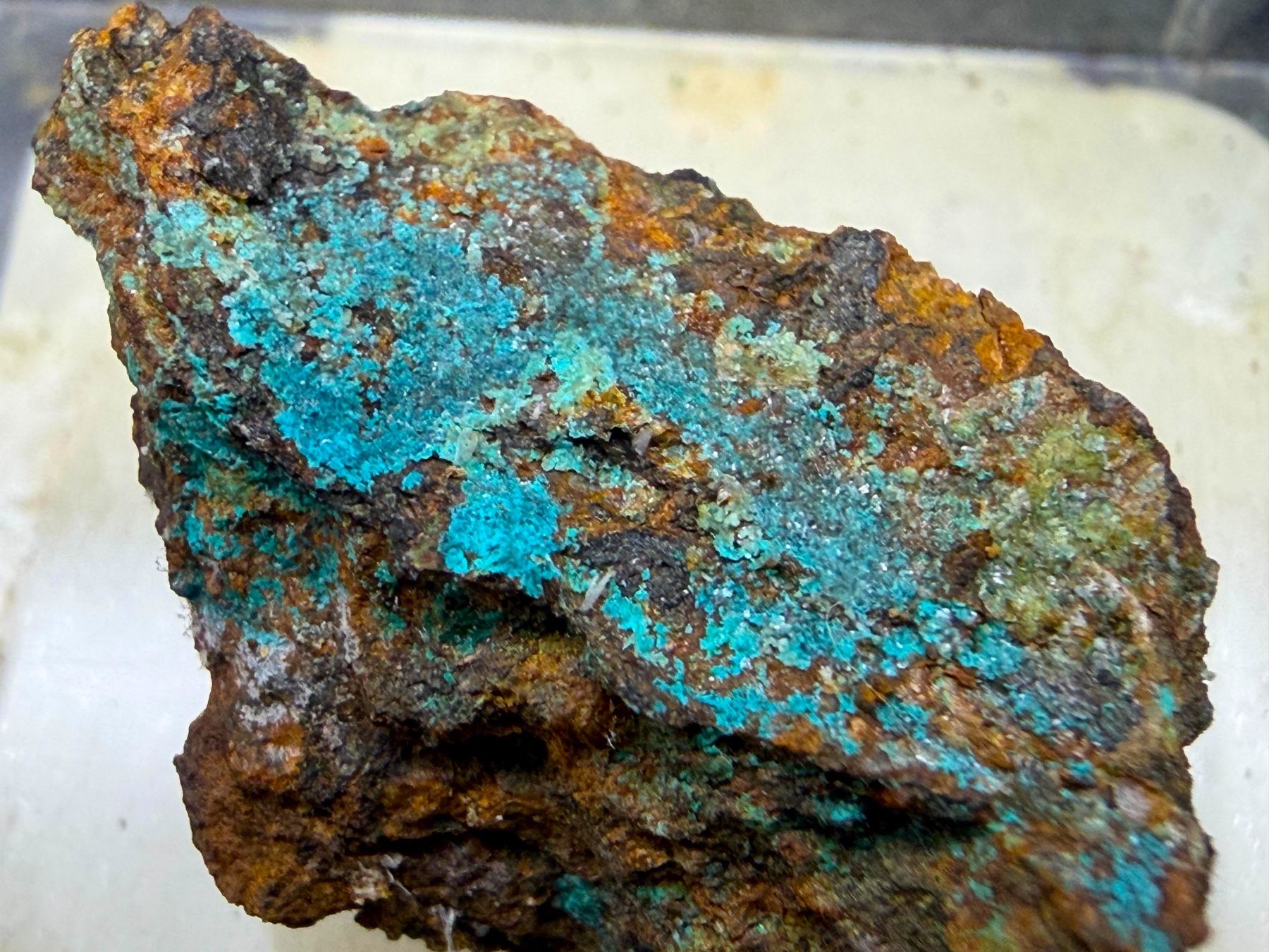 Mineralien & Heilsteine: RaRe Botallackite - Lavrion Mining Greece – Gebraucht aus Figino von panshop 4