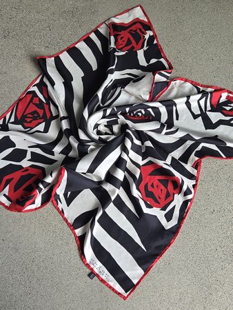 Seidenfoulard 90 x 90 cm