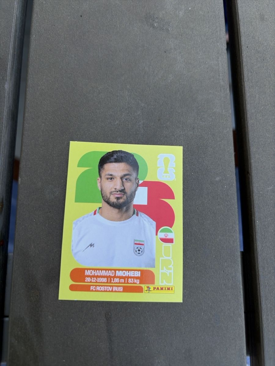 Panini Carte collezionabili: Mohammad Mohebi – Nuovo (secondo la descrizione) da Dornach venduto da metallbau.ch