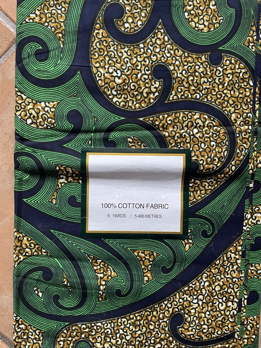 Stoffe: Tissus Stoff African fabric – Neu und originalverpackt aus Carabbia von Kiwi.2012 1