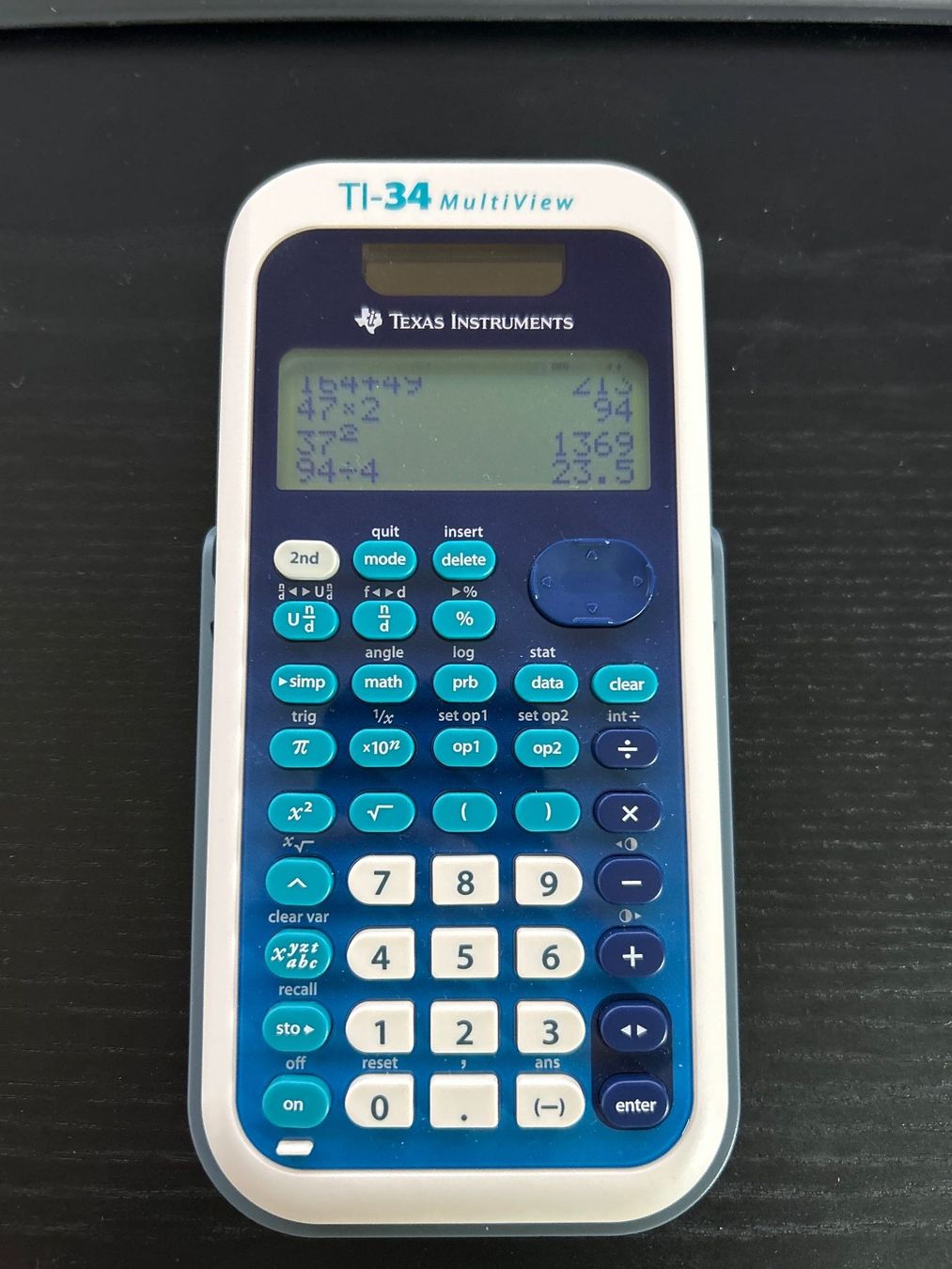 Texas Instruments Taschenrechner: Texas Instruments TI-34 MultiView – Gebraucht aus Näfels von Mister-MM 3