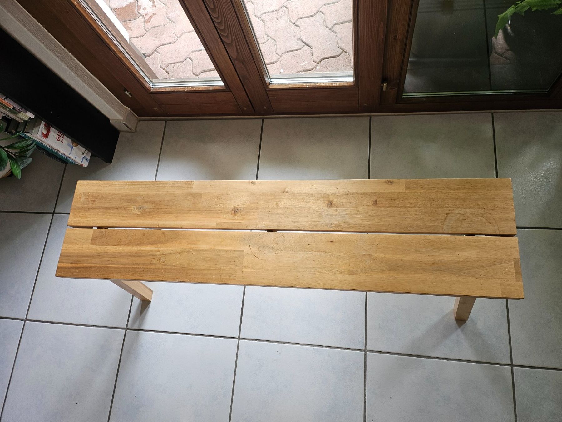 Ikea Panchine: Holzbank IKEA SKOGSTA Akazie – Usato da Flüelen venduto da fabiablip 2