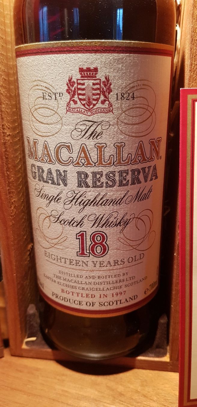 Macallan Spirituosen: Macallan Gran Reserva 1979 Single Malt Whisky – Neu und originalverpackt aus Buchrain von bueri-hockey 1