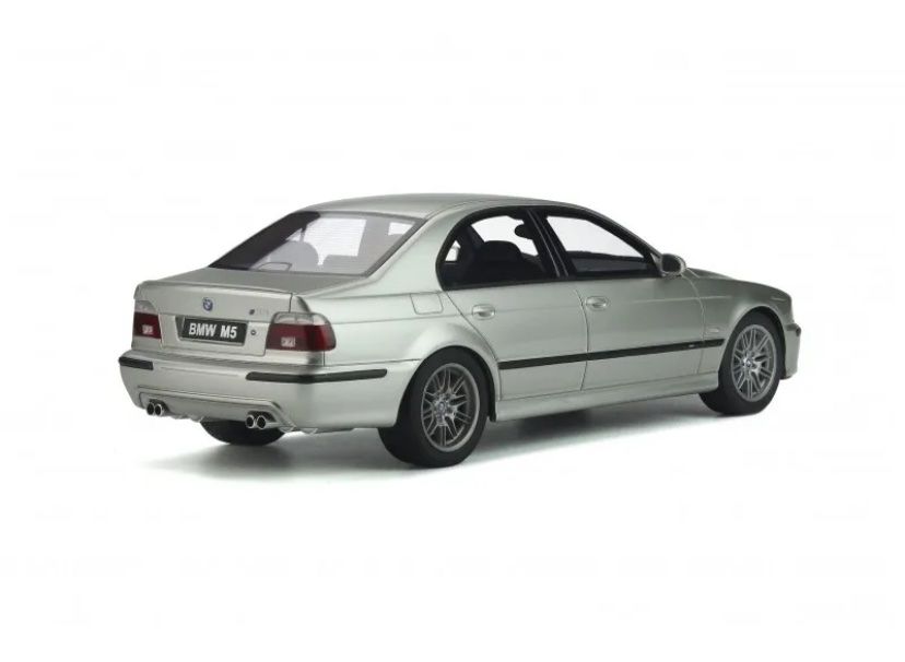 BMW Modellini d'auto: BMW M5 E39Titanium Silver 2002 1/18 Otto Mobile OT 747B – Nuovo (secondo la descrizione) da Wohlen AG venduto da PrivatSammlung 1