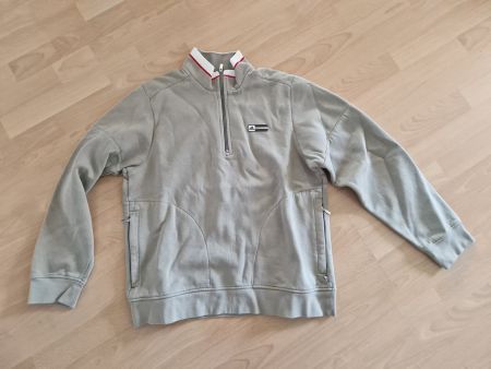 olivgrüner Skipullover, Grösse M