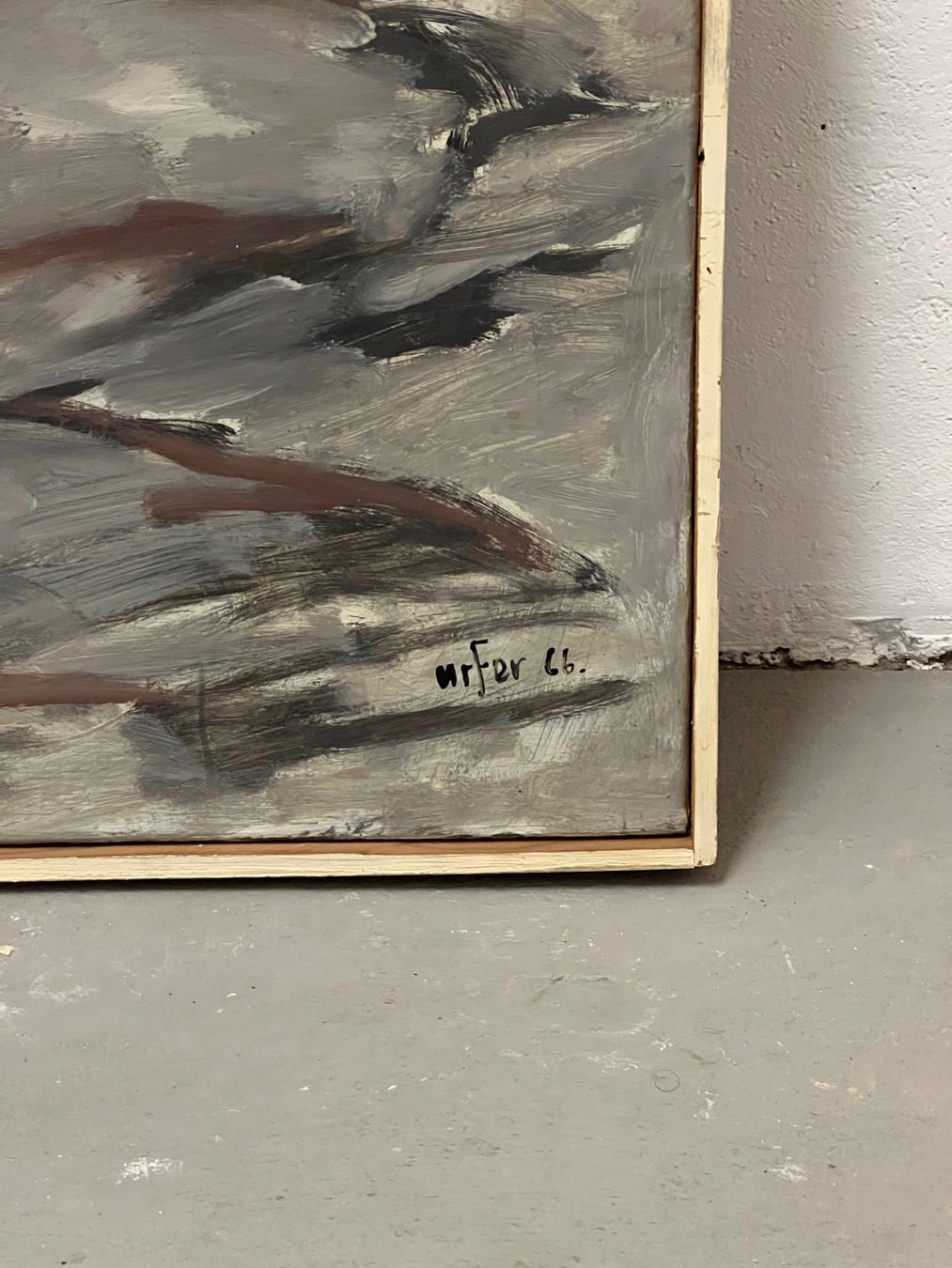 Gemälde: WILLY URFER (1926) – Gebraucht aus Basel von pmART 3