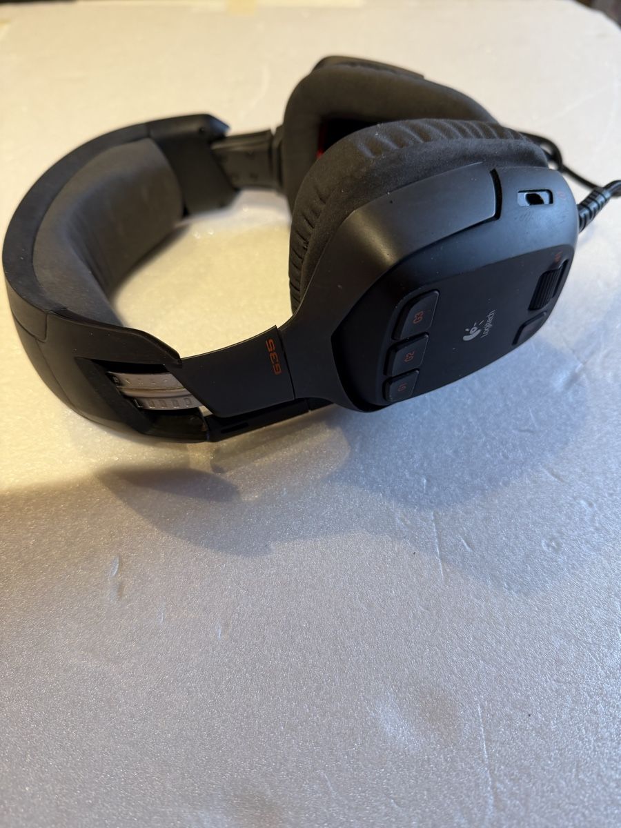 Logitech Cuffie: LOGITECH  G35  CASQUE  SON  SURROUND – Usato da Apples venduto da Gasscret 5