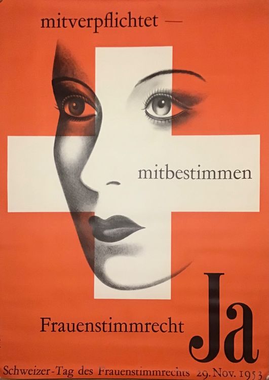 grosse-litho-plakat-frauenstimmrecht-1952-gebraucht-in-root-f-r-chf