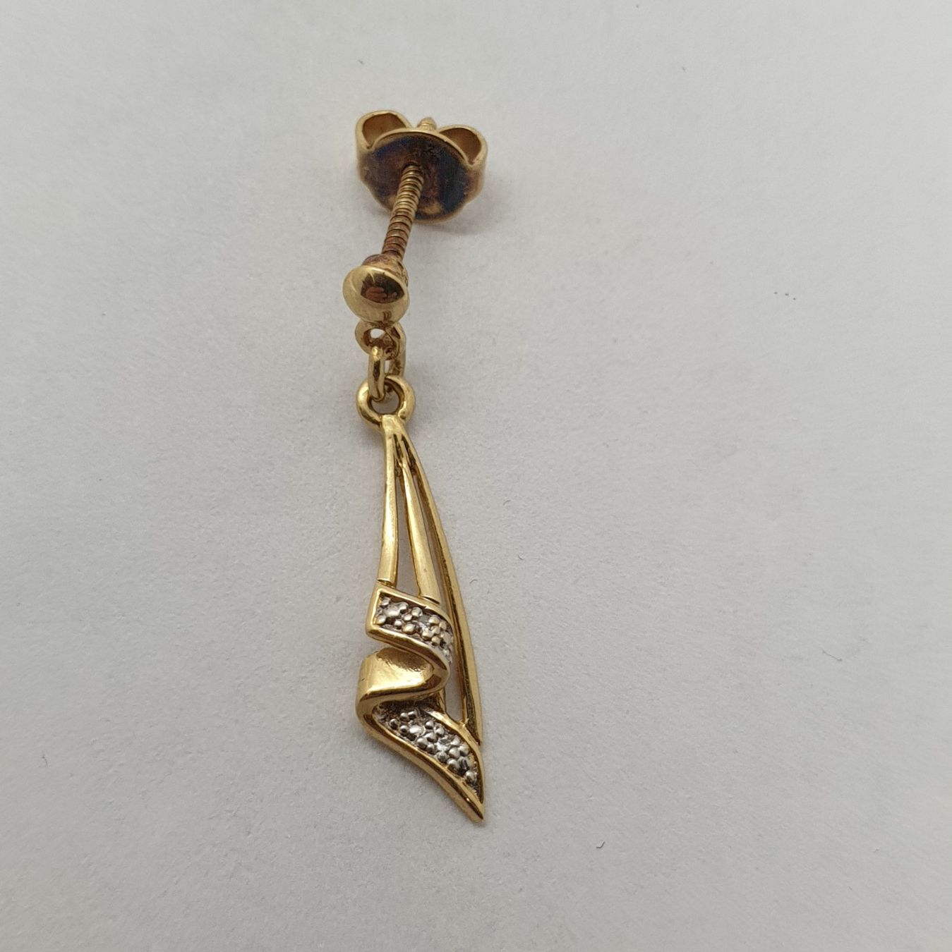Ohrringe & -stecker: Echt 18K Gold - Diamant Ohrhänger – Gebraucht aus Luzern von Luzern-Goldhaus 2