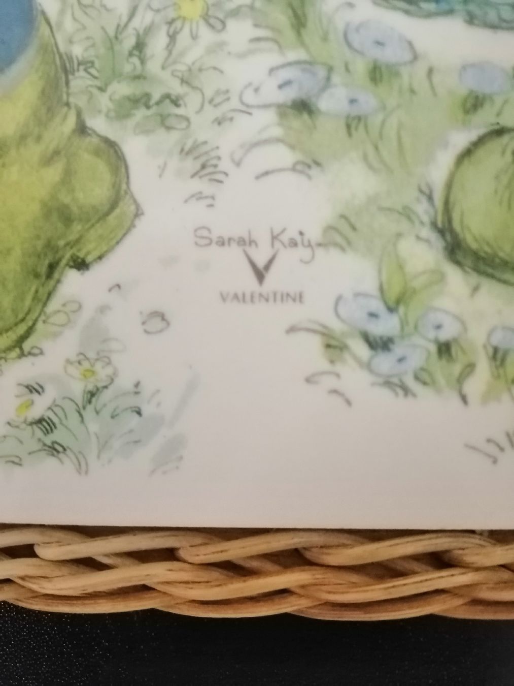 Dessous de verre: Untersetzer" Sarah Kay " – D'occasion à Villmergen par MONCHHICHI 2