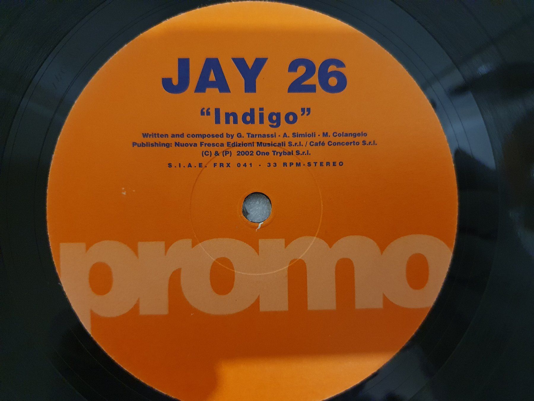Schallplatten: Jay 26 – Indigo (House) – Gebraucht aus Uster von Vinyl-Leidenschaft 2