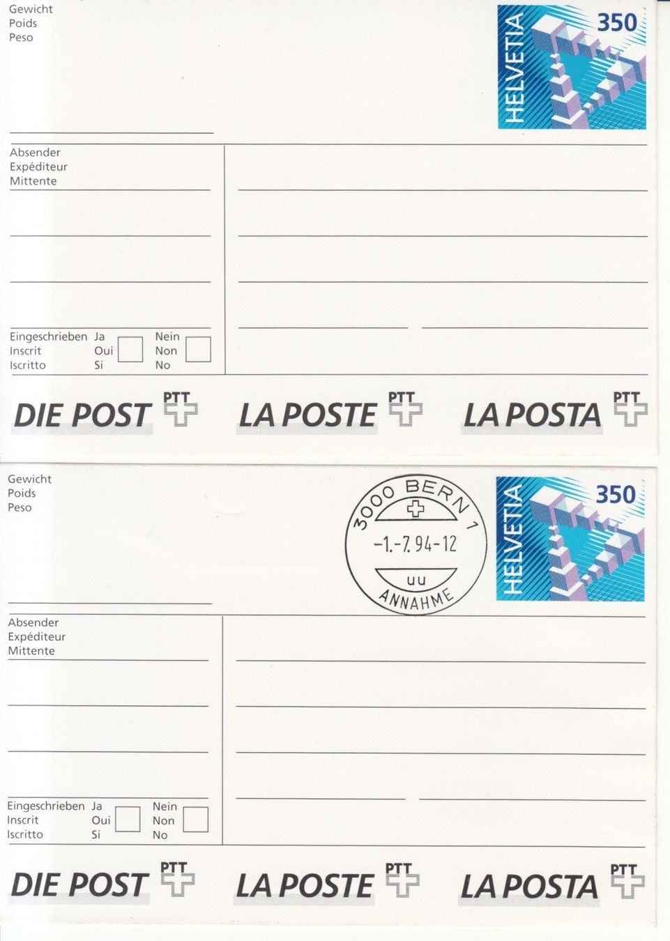 Tutti i francobolli: SGK KAZ 002 postfrisch und mit ET – Usato da Bürglen TG venduto da StampGraf