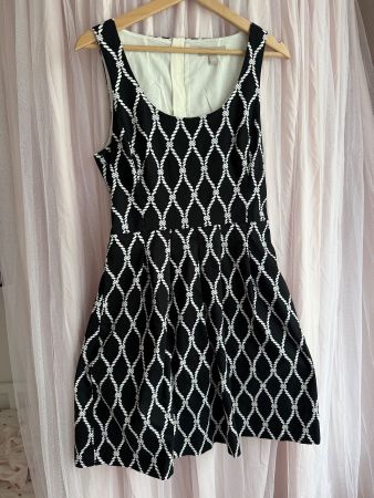 Banana Republic Schwarzes Kleid, Gr. S/M, UK 6