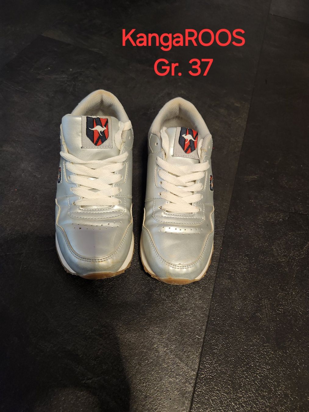 Scarpe da donna: KangaROOS Schuhe Gr. 37 Silber – Usato da Oftringen venduto da Leleni