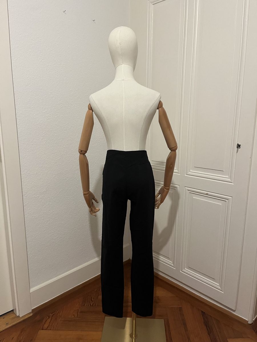 Mango Pantaloni: Stylish Mango Black Pants - Size 40 - great condition! – Usato da Mies venduto da Nib2011 4