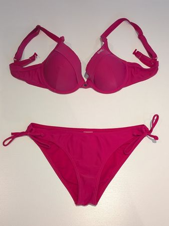 Schönes Bikini von O'Neill in Pink, Grösse L guter Zustand