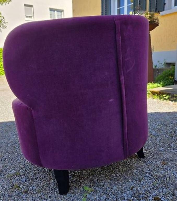 Poltrone: Sessel in lila – Usato da Langrickenbach venduto da Eve088 1