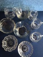 Geschirr Glasgeschirr-Set Tasse Schälchen Krüglein 12-tlg