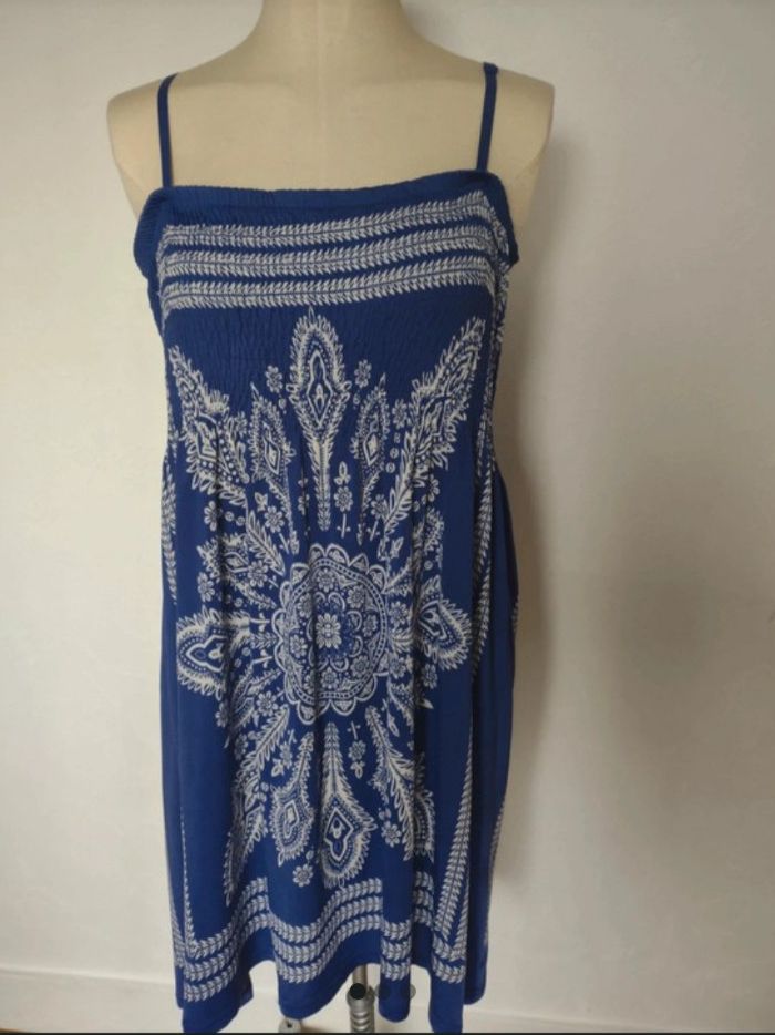 Vestiti: Robe d'été imprimée Just Love bleu taille L – Usato da Gasel venduto da any_zyw8