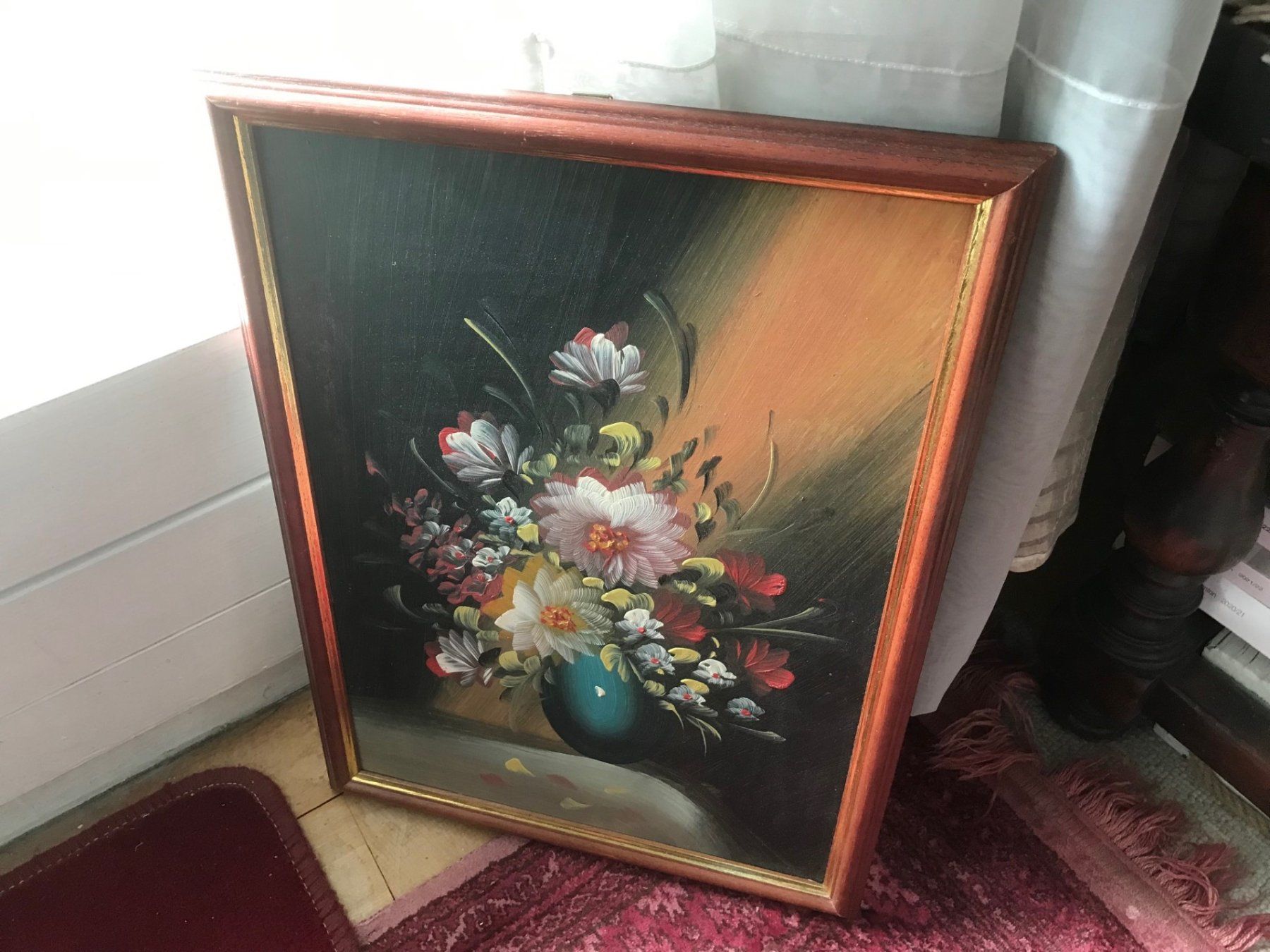Dipinti: Très beau Tableau – A Fleurs Variables – Usato da GENÈVE venduto da Lili-90 1