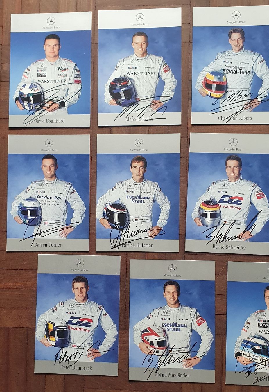 Autografi: 14 Autogrammkarten aus 2001, Formel 1 und DTM – Usato da Kreuzlingen venduto da Rschweiz1 1