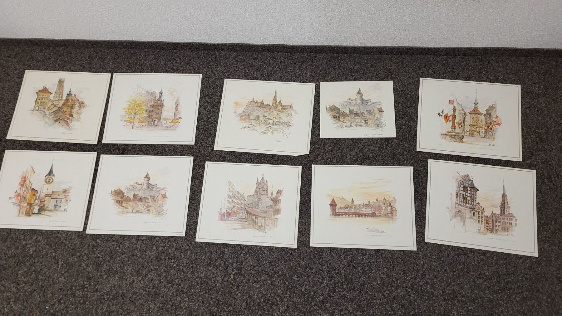 Foto & Immagini: 10 Stk. Schweizer Grafiken – Usato da Trin Mulin venduto da jerb 3