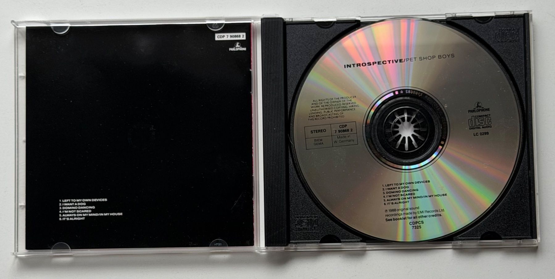CD: Pet Shop Boys / Introspective – Usato da Näfels venduto da rottabi 2