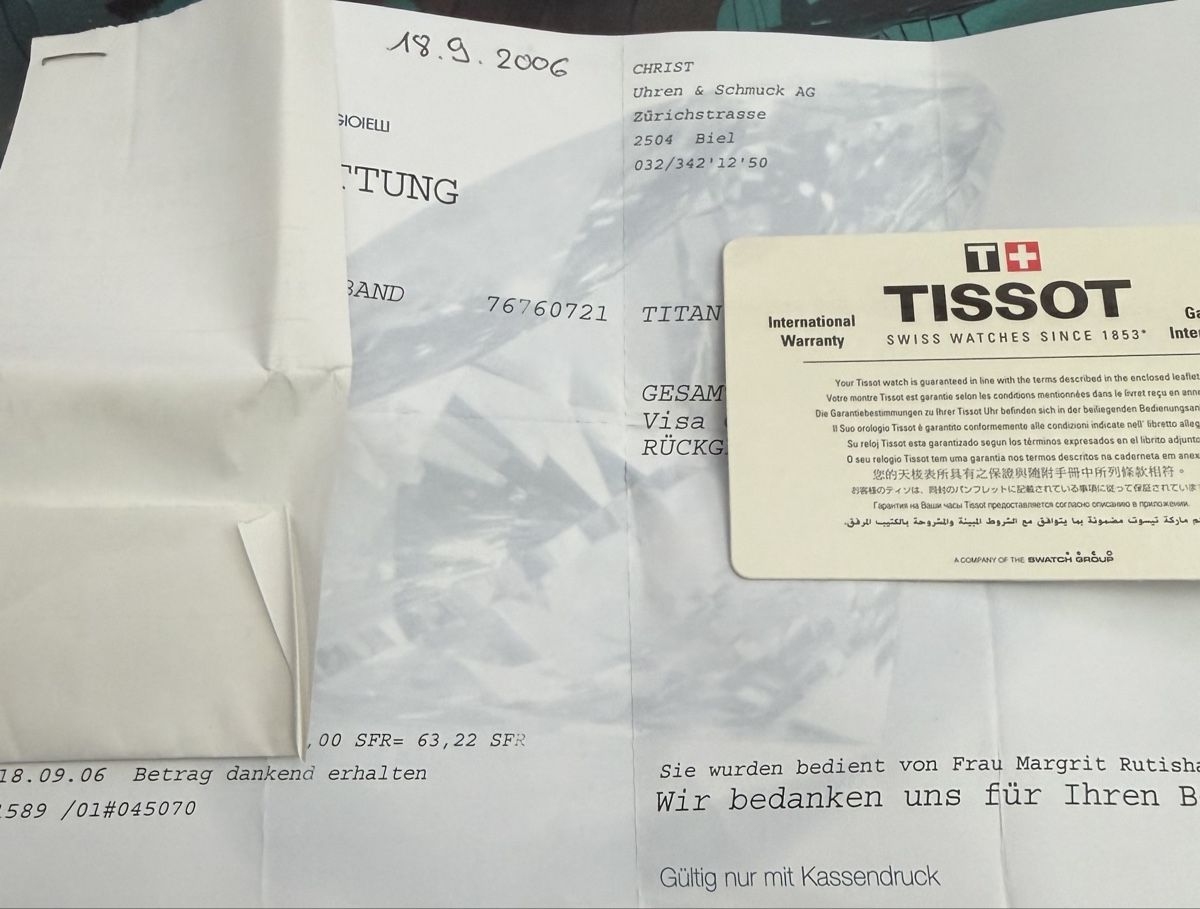 Tissot Orologi: Tissot T- Touch Titan – Usato da Wangen an der Aare venduto da Quidy 2
