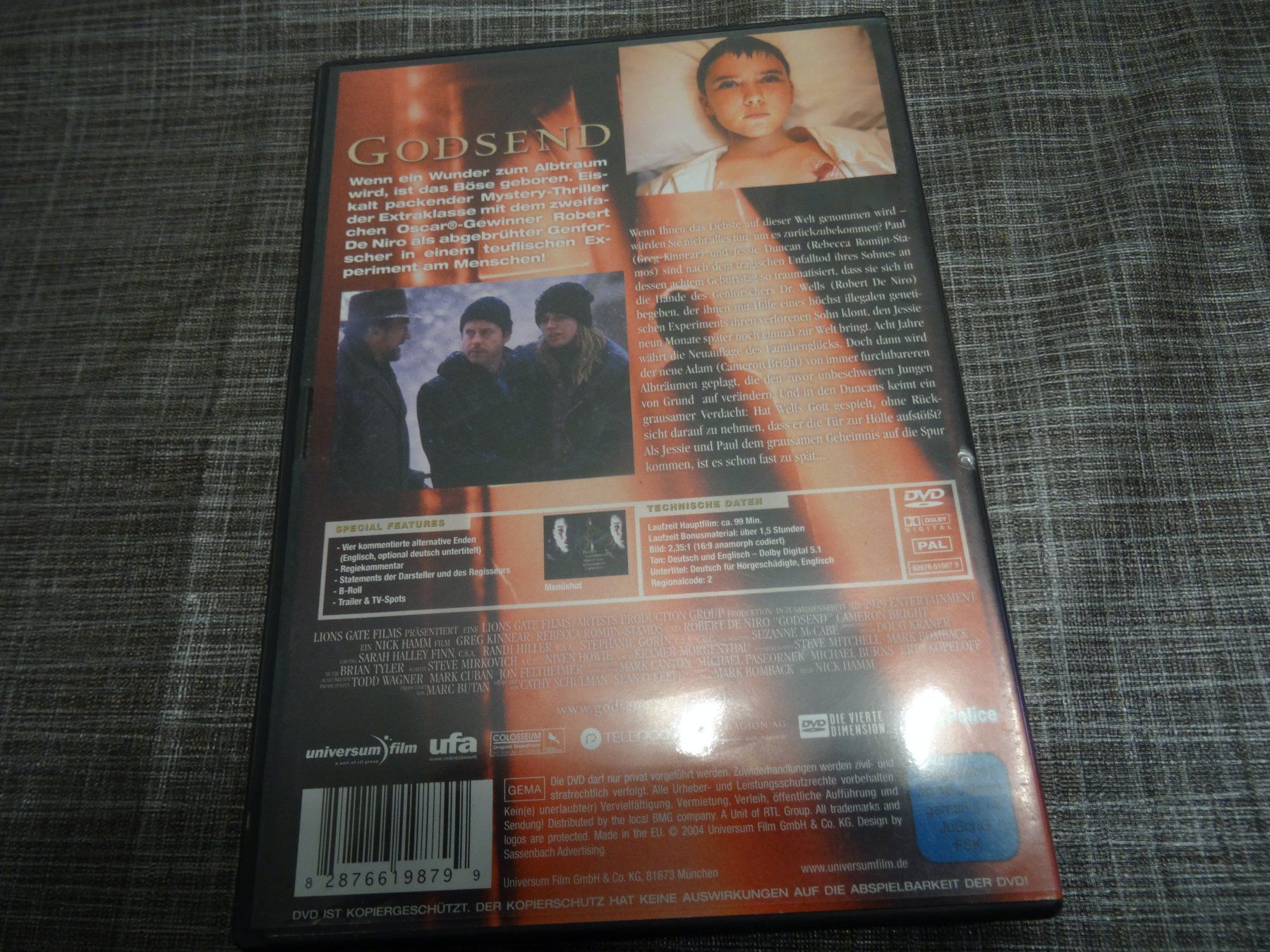 Tutti i DVDs: Godsend DVD – Usato da Olten venduto da Disc-Verkauf 2